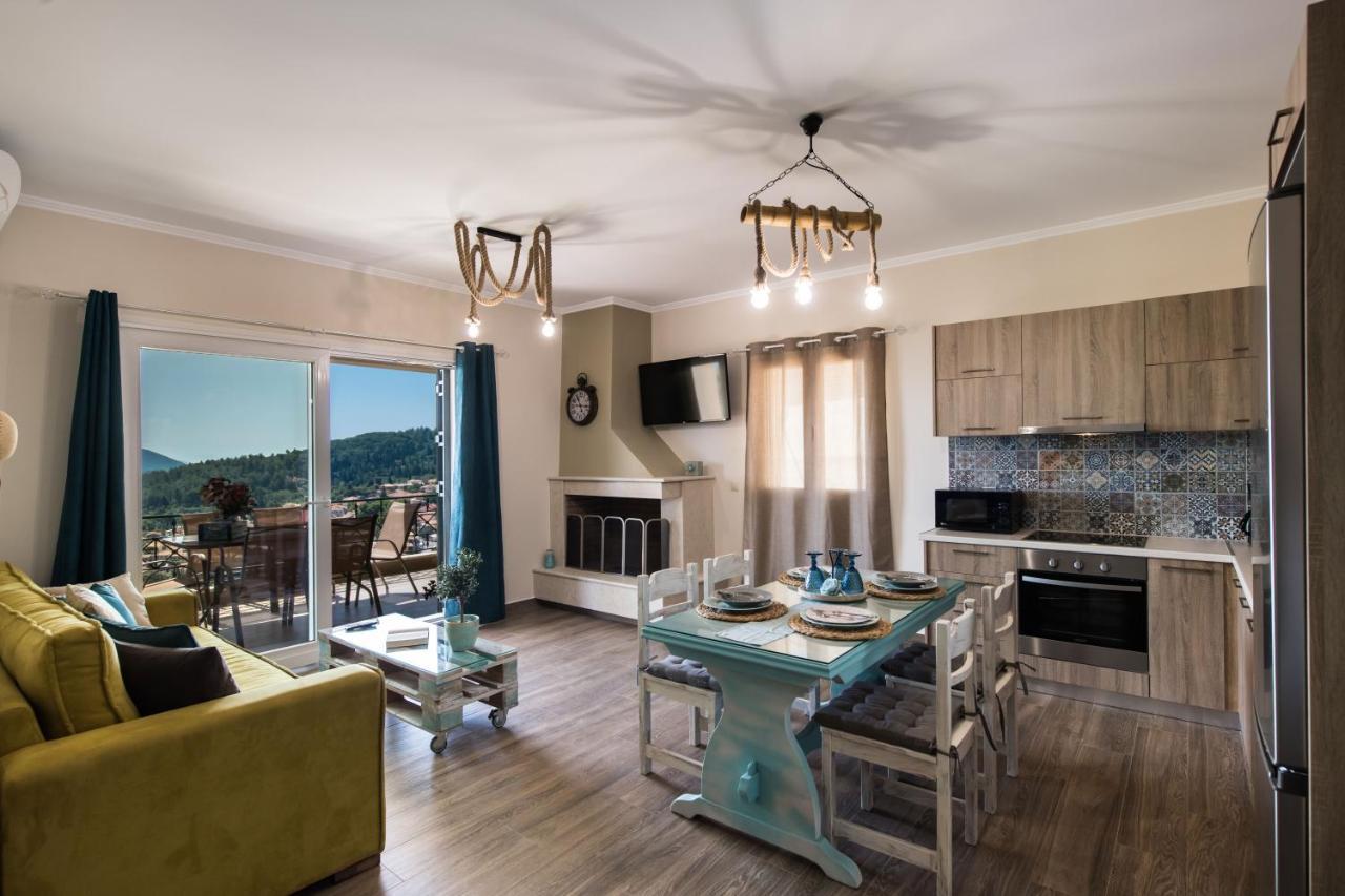 דירות Kariá Casa De Blue מראה חיצוני תמונה